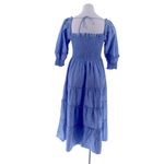 Hill House the Nesli Nap Dress in Light Blue Glitter Check Photo 3