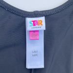 Spanx  Star Power Lady Luxe Open Bust Mid Thigh Tank Bodysuit Black Size XL EUC Photo 5