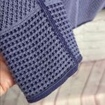 Title Nine lilac textured woven full zip hooded activewear jacket size Small Photo 4