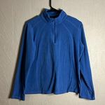 Columbia blue fleece 1/4 zip size L Photo 0
