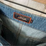 American Vintage Vintage Y2K J Star Denim Pink Camo Midi Tiered Skirt Low Rise Womens Size Medium Photo 2