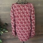 Ann Taylor  floral, long sleeve peasant blouse Photo 2