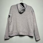 Nobull  Women’s Light Gray Hooded Sweatshirt Activewear Size M Photo 1