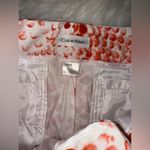 Calvin Klein   Red/White Snake Print Women's Shorts Photo 2