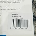 SYNCWIRE TEMPERED GLASS SCREEN PROTECTORS FOR IPHONE 14 PRO Photo 5