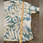 Gap  100% Cotton Long Tab Sleeve Floral Top Photo 5