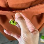 Topshop Rustic Orange Long Coat NEW size 4 Photo 6