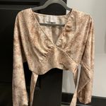 Blush Boutique Snakeskin Long Sleeve Top Photo 1