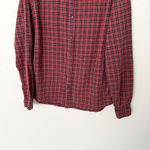Denim & Supply Ralph Lauren [] Red Plaid Flannel Button Down Shirt Size Medium M Photo 4