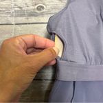 Lululemon Invigorate Training Crop Tank Denim Wash Print Dusky Lavender Black 4 Photo 7