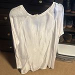 XCVI  large tunic top. Cotton sleeves lined front with diffferent fabric. A line Photo 3