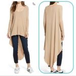 Frank & Eileen  High Low Tee Lab Tan Tunic Long Sleeve Shirt Small Photo 1