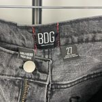 BDG Urban Outfitters Distressed Washed Black Girlfriend High Rise Denim Shorts Photo 4