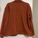 Emery Rose Orange Shacket Photo 1