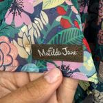 Matilda Jane  Women's Floral Print Long Sleeve Blouse Lace‎ Trim Peasant V Neck L Photo 9