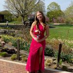 Berlin Nova Pink Mermaid Glitter Prom Dress Photo 2