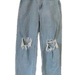 Wild Fable  Highest Rise Baggy Distressed Jeans Photo 0