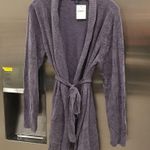 Barefoot Dreams 💕💕 CozyChic Drape Rib Cardigan Ultra Lite Pacific Blue XL Photo 9