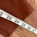 7 For All Mankind  brown suede feel skinny crop pant 27 Photo 3