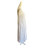 Rails NWT- Amaya White Tiered Linen Blend MIDI Dress- Size Small Photo 5