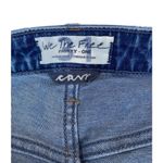 We The Free Free People  CRVY Vintage High Rise Blue Distressed Denim Shorts 31 Photo 5