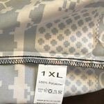 NWOT Black & tan long sleeve butter soft dress C1 Size 1X Photo 3