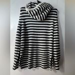 Gap Black and White Striped women’s Hoodie Sweater. Size S Photo 4