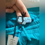 Michael Stars NWT Jovi Waist Tie Pants Corsica Blue Double Gauze Pants Large Photo 8