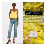 ZARA ★ Floral Top - Yellow/Pink ★ Photo 8