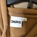 The Smurfs Peyo Save the World Sweatshirt Hoodie Brown Size Small Photo 4