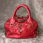 Chloé CHLOE Paddington Red Leather Padlock Bag with Lock, Key, COA, Dust Bag AUTHENTIC Photo 2