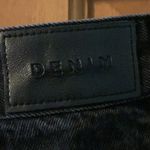 Glassons  Washed Black Panel Extreme Wide Leg Jeans US Size 2 (NZ/AU 6) Preowned Photo 5