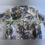 Onque Casul Hoodie Womens Bust 27” Animal Print Zip Up Hooded Jacket Size 3X Brown Photo 6
