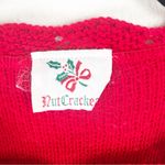 NUTCRACKER Red Long Sleeves Christmas Graphic Prints Sweater, Size Medium Photo 2