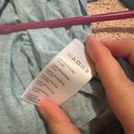 Free People beach blue linen blend oversized jumpsuit xs Photo 10