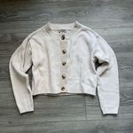 Sincerely Jules Cream Matching Cardigan Cropped Sweater Set Cozy Warm Winter M Size M Photo 9