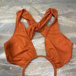 Icon Swim Orange Cutout Swimsuit Photo 1