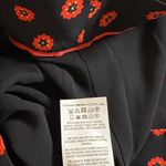 Boden Tiered Multi Ruffle Maxi Skirt Red Black Floral Size 8 Photo 5