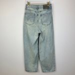 Chicwish  Rhinestone Embellished Jeans Wide Leg Baggy Minimalist Relaxed Blue XS Photo 7