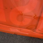 Victoria's Secret NWT VS Very Orange Beauty Bag Case Wristlet Photo 7