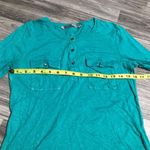 Athleta 🌿 Teal Long Sleeve Shirt; size Small Photo 5