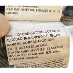 United Colors Of Benetton United Colors of Benettion Womens Jeans Straight Fit Mid-Rise Frayed Hem Size 28 Photo 10