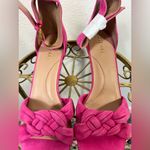 Cole Haan NWOT Adrella Braid Suede Open Toe Block Heel Size 7 Photo 5