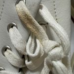 Keds Womens White Leather Lace Up Low Top Casual Nurse Sneakers Size 9 Photo 4