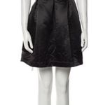 Marina Moscone Elegant Black Strapless mini Dress romantic size 14 Photo 10