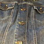Gap  denim dark washed jean jacket sz small Photo 4