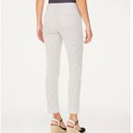 Loft NWT Ann Taylor  Seersucker Cotton Lightweight Pinstripe Dress Pants Size 4 Photo 2