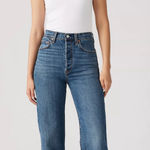 Levi's Levi’s Ribcage Straight Jeans Women’s 27 Ankle Photo 0