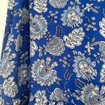 Vince Camuto Asymmetrical-Hem Maxi Skirt size 2X Blue Floral Print Photo 8