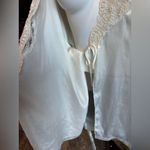 Victoria's Secret Silky Bridal Lace Sequin Beaded Robe One Size Fits All Bride Photo 4